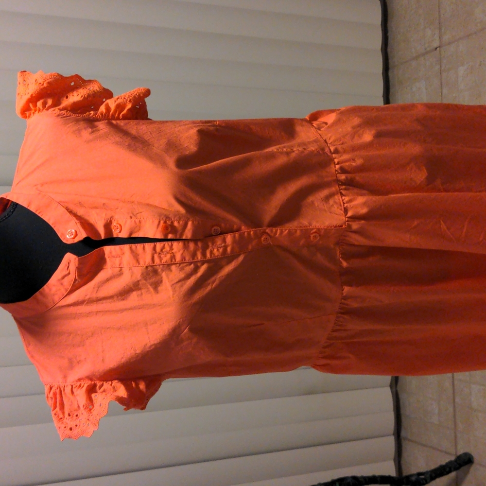 Orange dress